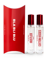 BLA BLI BLU Hustler & Cotton Kisses Unisex Perfume Combo|15mlX2|Long Lasting Fragrance(2 Items in the set)