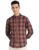 Amazon Brand – House & Shields Men’S Checkered Regular Casual Shirt (Ss20-Hs-Rr-01-I_Brown&Navy1 M)