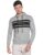 Arrow Men Grey Heathered Hooded Sweatshirt
