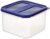 Amazon Brand – Solimo Square Modular Plastic Container, 3 Litres, Blue