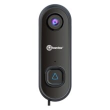 Trueview Smart WiFi Video Doorbell 3MP (T38241) | AI Human Detection | Wireless Doorbell with Camera | Two-Way Audio | Night Vision | Motion Alerts | Alexa & Google Assistant | IP66 Rated