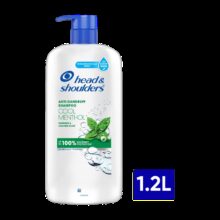 HEAD & SHOULDERS Anti Dandruff Shampoo Cool Menthol For Men & Women(1.2 L)