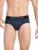 Pepe Jeans Elasticated Printed Blue Nylon Regular Fit Black Gold Sport Collection Brief Innerwear, Underwear for Men – M (Pack of 1)
