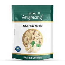 Nutraj Anymany Cashew 400G (W450 Grade) | Nutritious, Delicious & Crunchy Whole Kaju | Rich In Magnesium, Copper & Phosphorus