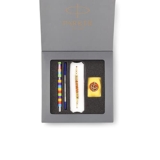 Parker Vector Special Edition Roller Ball Pen With Rakhi Combo, Multicoloured, 4 Piece Set (9000024541)