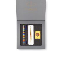 Parker Vector Special Edition Roller Ball Pen With Rakhi Combo, Multicoloured, 4 Piece Set (9000024541)