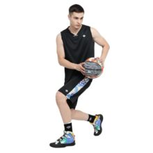 Nivia Street Art Combo Set (Street Art Basketball Jersey Set (Size-M); Street Art Basketball No.7; Street Art Basketball Shoes (Size-7))(Pack of 3)