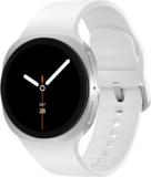 Samsung Galaxy Watch8 (44mm, Bluetooth)(White Strap, Large)