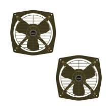 Anchor By Panasonic Anmol 300 Mm Exhaust Fan For Kitchen, Bathroom With Strong Air Suction, 50W (Metallic Grey) (Pack Of 2)
