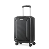 American Tourister Robotech Ftl | Cabin Trolley Bag (55 Cm) | 360° 8 Wheel Travel Luggage | 2 Compartments | Hard Luggage Polycarbonate Suitcase | Mounted Tsa Lock With Usb | 3 Years Warranty | Black