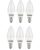 wipro Garnet Base E14 3-Watt LED Bulb (Yellow) – Pack of 6