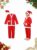 PoPo Toys Santa Claus Costume for Christmas Youth 14-17 Years| Red Santa Suit with Coat, Pant, Hat & Bag | Xmas Party & Fancy Dress Outfit Size 6