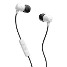 Skullcandy Jib In-Ear Wired Earbuds, Microphone, Works With Bluetooth Devices And Computers -White