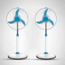 Unicorn Pedestal Fans 3 Star 400 Mm 3 Blade Pedestal Fan(Ultra High Speed | Blue | Pack Of 2)