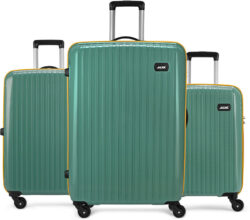 Alfa Excel Set Of 3 (Small 55Cm Medium 65Cm Large 75Cm) Suitcase Cabin & Check-In Set 8 Wheels – 30 Inch