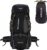 Impulse Rucksack bags 80 litres travel bag for men tourist bag for travel backpack for hiking trekking Bag for men camping Curve Black with 1 year Warranty | Black