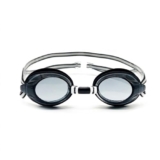 BURNLAB Swimming Goggles for Everyday Pool Use, Clear Vision Lens, Easy Adjustable Strap, Unisex Adult (black)