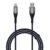 boAt Type A to C 65W Fast Charging Cable with 480 Mbps Data Transfer, Tangle-Free Cable in Premium Nylon Braided Design & Durable Aluminium Alloy Shell (Electric Blue)