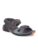 Liberty Monaco Men Sporty Casual Sandal with PU Upper | EVA Sole Sandal for Men | Stylish Mid Heel Sling Back Sandal for Men (7 UK – Grey)