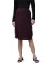 Rare Georgette Western Skirt Maroon