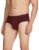 JACK & JONES Men’s Cotton Blend Modern Briefs (Pack of 1) (143156303_Windsor Wine M)