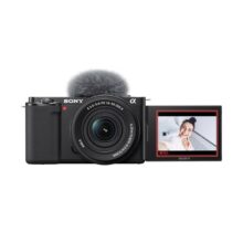 Sony Alpha ZV-E10K (Previously ZV-E10L)| APS-C Interchangeable-Lens Mirrorless vlog Camera|Upgraded SELP1650 (Ver 2) Power Zoom Lens | 24.2 MP|4K Recording |Made for Creators (DSLR)|-Black