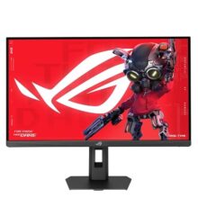 ASUS ROG Strix XG27ACMES Gaming Monitor – 27-inch 2560×1440, 255Hz OC (Above 144Hz), 0.3ms (min.), Fast IPS, Extreme Low Motion Blur Sync, USB Type-C, G-Sync Compatible, Tripod Socket, HDR, Gaming AI