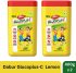 Dabur GlucoPlus-C Instant Energy Glucose Juicy & Tasty (Lemon Powder) Energy Drink(2×400 g, Lemon Flavored)