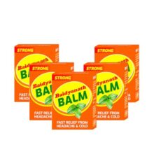 Baidyanath Balm – 8ml | For Pain Relief from Strong Headache, Bodyaches & Cold | Bone, Joint & Muscle Care | (Pack of 5)