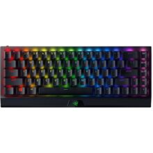 Razer Blackwidow V3 Mini Hyperspeed – 65% Wireless Mechanical Gaming Keyboard (Yellow Switch) I Razer Chroma Rgb Customizable Backlighting Rz03-03890100-R3M1(Black)