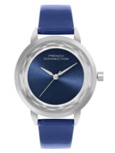 French Connection Astral Blue Round Dial Womens Analogue Watch FCN077UL