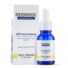 Dermdoc By Purplle 10% Niacinamide Face Serum (30Ml) | Skin Radiance Face Serum, Niacinamide Serum