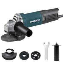WONDERCUT 1200W Professional WC-AG-0807 Angle Grinder 100mm Disc, 11000RPM, Copper Motor, with Back Switch