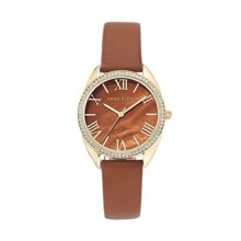 Anne Klein Analog Brown Dial Women’S Watch – Ak3242Bmbn