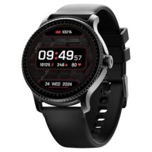 boAt Lunar Discovery – 2026 Edition w/ 1.39″ (3.5 cm) HD Display, Bluetooth Calling, Emergency SOS, HR, SpO2 & Sleep Tracking Smart Watch for Men & Women (Active Black)