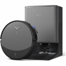 ECOVACS Deebot T Series 2 in 1 Robot Vacuum Cleaner & Mop, 2026 New Launch 25000 Pa Suction, Self-Empty & Self Wash Omni-Station, ZeroTangle 3.0, Hot Air-Drying, Auto-Lift Mop