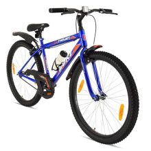 Avon Buke Thrust 26T Mtb Bicycles For Adults|Wheel Size:26 Inches|Steel Frame:17.5 Inches Rigid Fork, Caliper Brake, Steel Rim, Mudguards & Bottle Stand|Short Bend, Matt Gloss Finish(Blue)