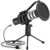 Akkord USB Microphone with Tripod Stand – 192kHz/24Bit Cardioid Condenser Mic, 9.7mm Diaphragm, Plug & Play for Podcasting, Streaming, Voice Recording, Gaming – for PC, Mac, Laptop