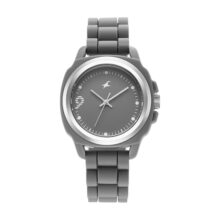 Fastrack Tees Hype Bounce Quartz Grey Round Dial Men’S Watch | Water Resistance Watch | Watches For Men Analog – 38170Pp01