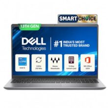 Dell 15 SmartChoice (Previously Inspiron), Intel 13th Gen Core i5-1334U, 16GB, 1TB SSD, FHD,15.6″/39.62cm, Win 11, MSO’24, Silver, 1.62kg, [Dell 15], 12 Month McAfee, Backlit KB, Thin & Light Laptop