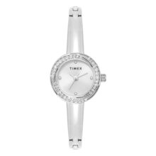 TIMEX Round 24mm Silver Dial Analog Women Watch – TWEL30300