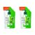 Himalaya Pure Hands Purifying Tulsi Hand Wash Refill 750 ml – Pack of 2, Green