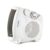 Bajaj Majesty RX10 Room Heater For Home | 2 Heat Settings 1000W/2000 Watts | Triple Safety Assurance | Adjustable Thermostat | Two Way Installation | Heat Convector Room Heater | 2-Yr Warranty 【White】