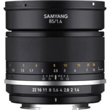Samyang MF 85mm F1.4 Mk2 Lens for FUJIFILM X (22995), Black