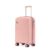 LAttitude By Provogue Meridian Cabin Suitcase 55 cm 20 inch Polypropylene Hard Trolley, 8 Spinner Wheels, 2-Pocket Convipack, Recessed Number Lock, Carry-On for Men & Women Blossom Pink/Megenta Pink