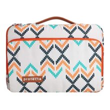 Protecta Oscar 360˚ Protection Waterproof 15.6 Inch Laptop Bag for Men & Women Ideal for Office & College with Soft Interiors & Retractable Handle – (Colourful Arrows Print)