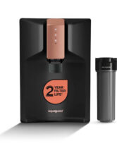 Aquaguard Enrich Glory ROUVUF CUALK 2X 6 L RO + UV + UF Water Purifier with Copper & Alkaline Booster 4 Year Service Coverage 2 Year Filter Life 12-Stage Purification Mega Sediment Filter 40%+ Water Recovery Suitable for All Water Sources(Black)