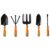 Trustbasket Gardening Hand Tools Set – 5 Pcs (Cultivator, Big And Small Trowel, Weeder, Fork) | Gardening Tools For Home Garden | Durable Plant Tool Kit | Farming Tools