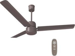 Reo by Havells Unnovate|Remote Controlled|Reverse Rotation Mode| Timer Setting| Low Noise with 2 Year Warranty BLDC Motor 1200 mm Ceiling Fan(5 Star | Cocoa Brown | Pack of 1)