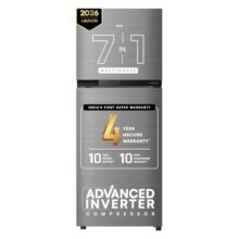 IFB 241L 2 Star 7-in-1 Multi Mode, Advanced Inverter Frost-Free Double Door Refrigerator with 30 Hrs Cooling Retention & 4 Year Super Warranty (2026, IFBFF-291BYBSE, Brush Grey)